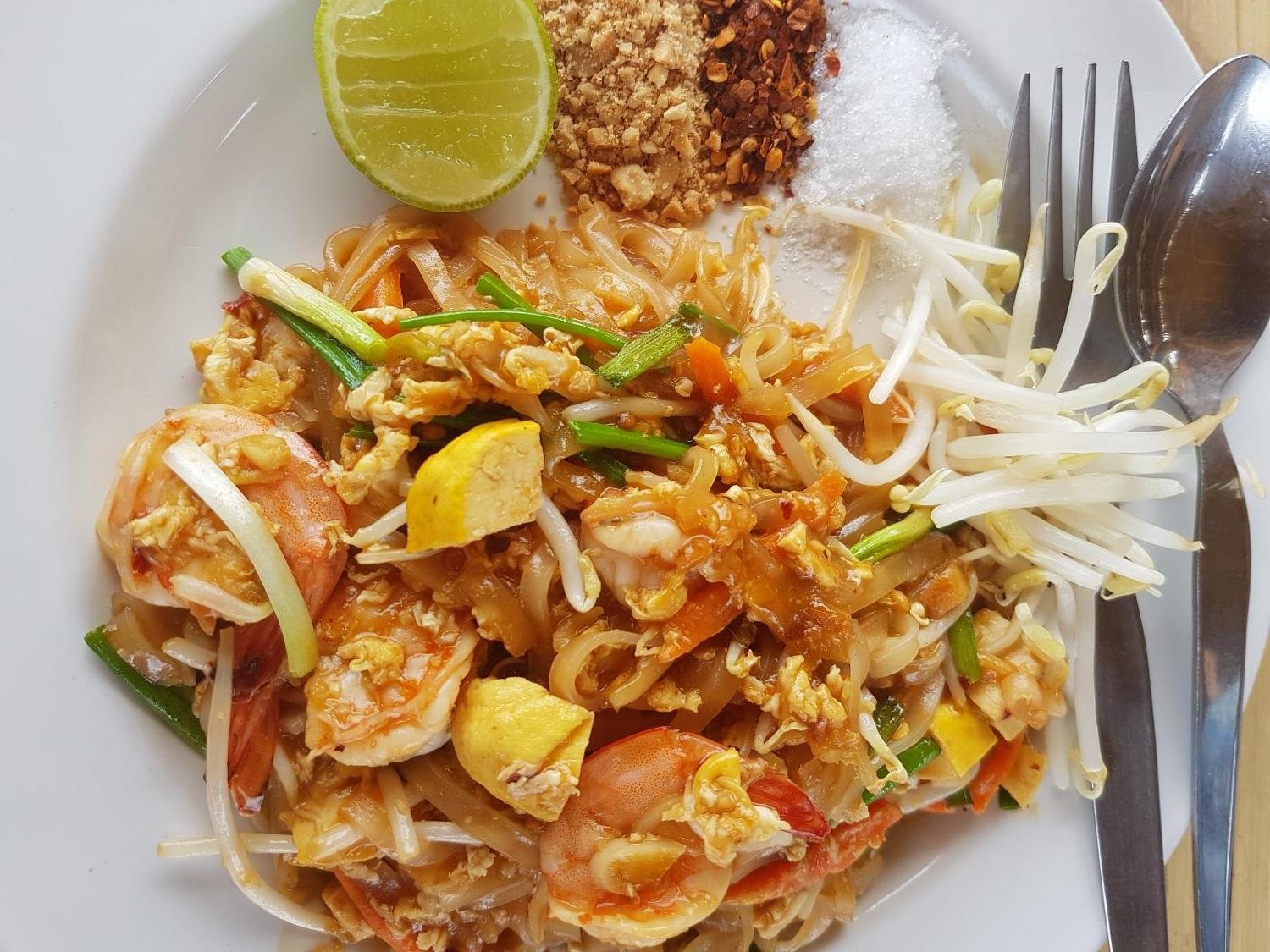 Pad Thai tailandietiški makaronai