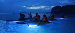 Plaukimas su baidarėmis Railay su planktonu – 4