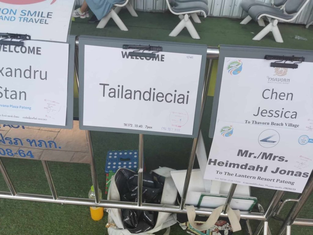 Puketo oro uostas Tailande
